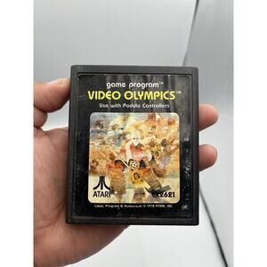 Video Olympics for Atari 2600. Tested & Works. Vintage 1978.